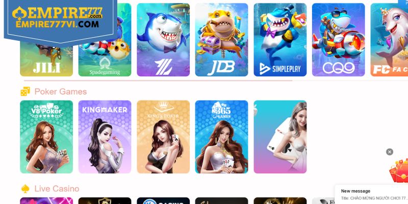 Tìm Hiểu Về Trò Chơi Bắn Cá Empire777