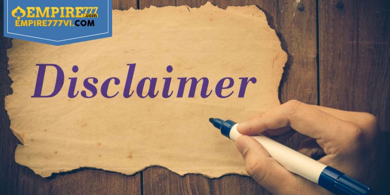 Tại sao cần Miễn Trừ Trách Nhiệm trong cá cược?